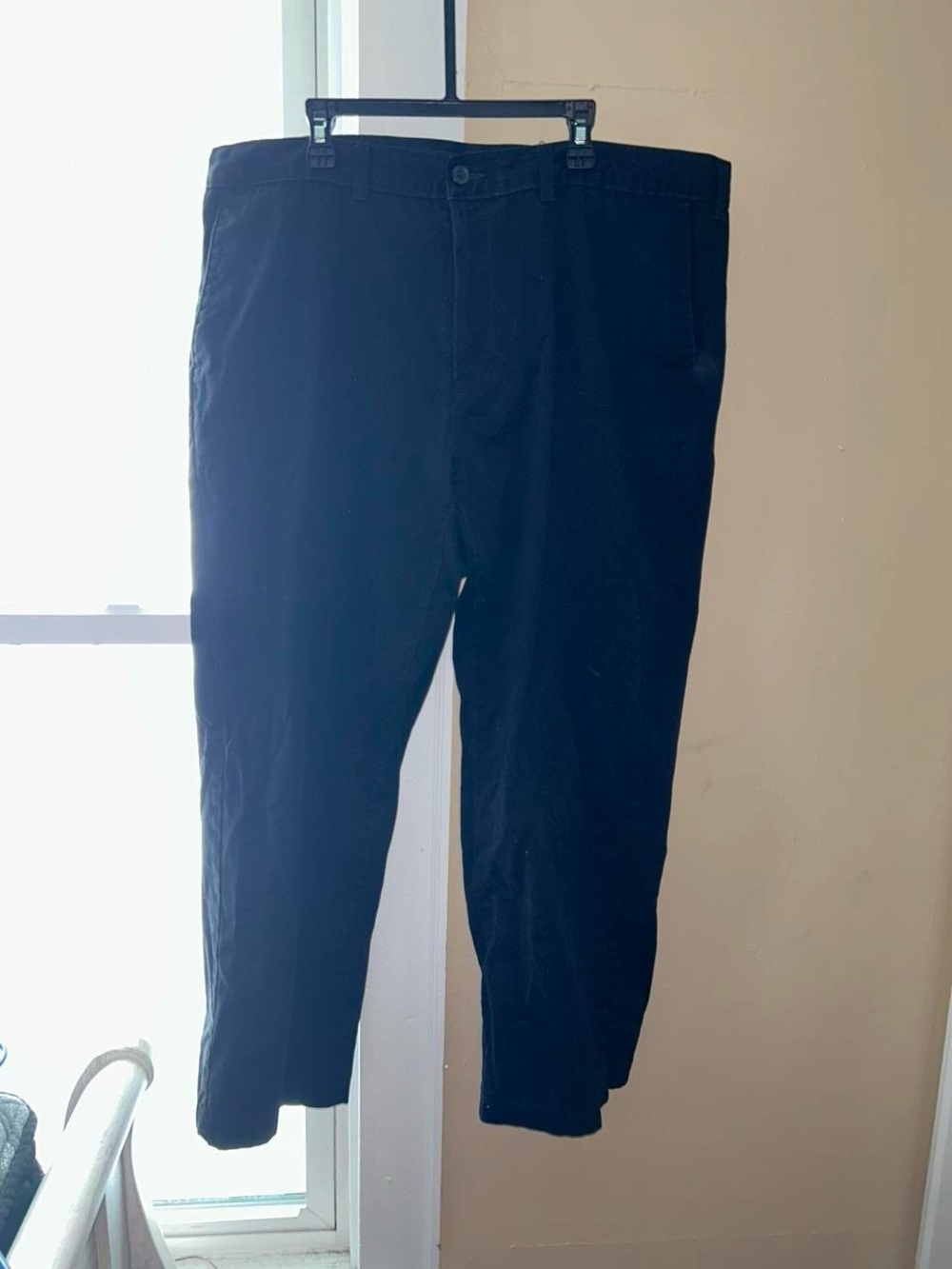 George Men's Black Casual Pants